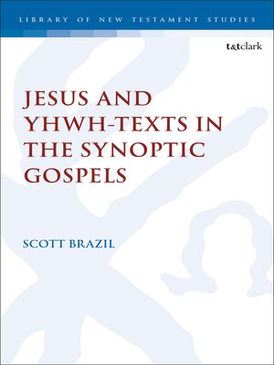 cover image of Jesus and YHWH-Texts  in the Synoptic Gospels